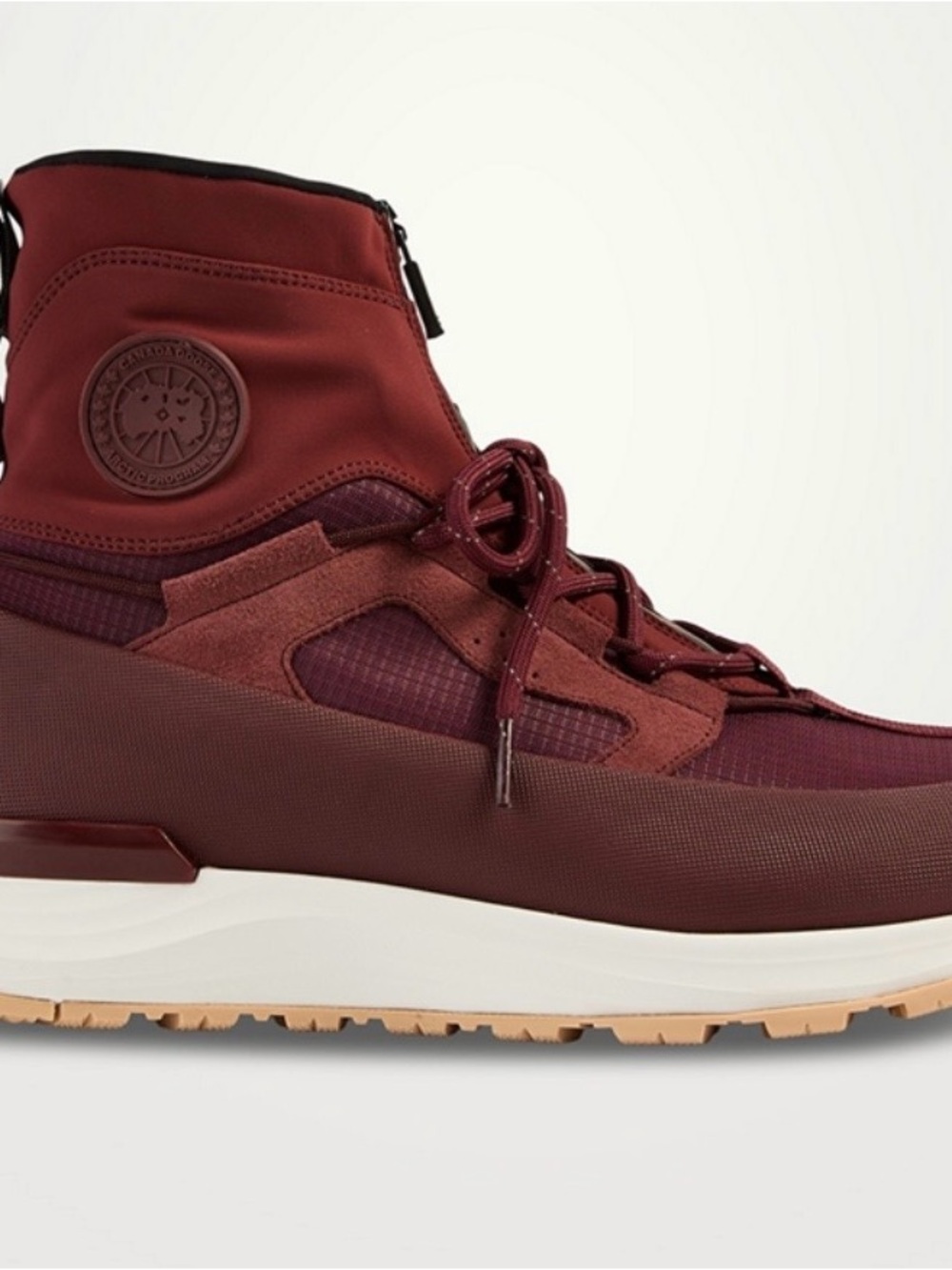 Canada Goode Women’s Maroon High-Top Outdoor Boot
